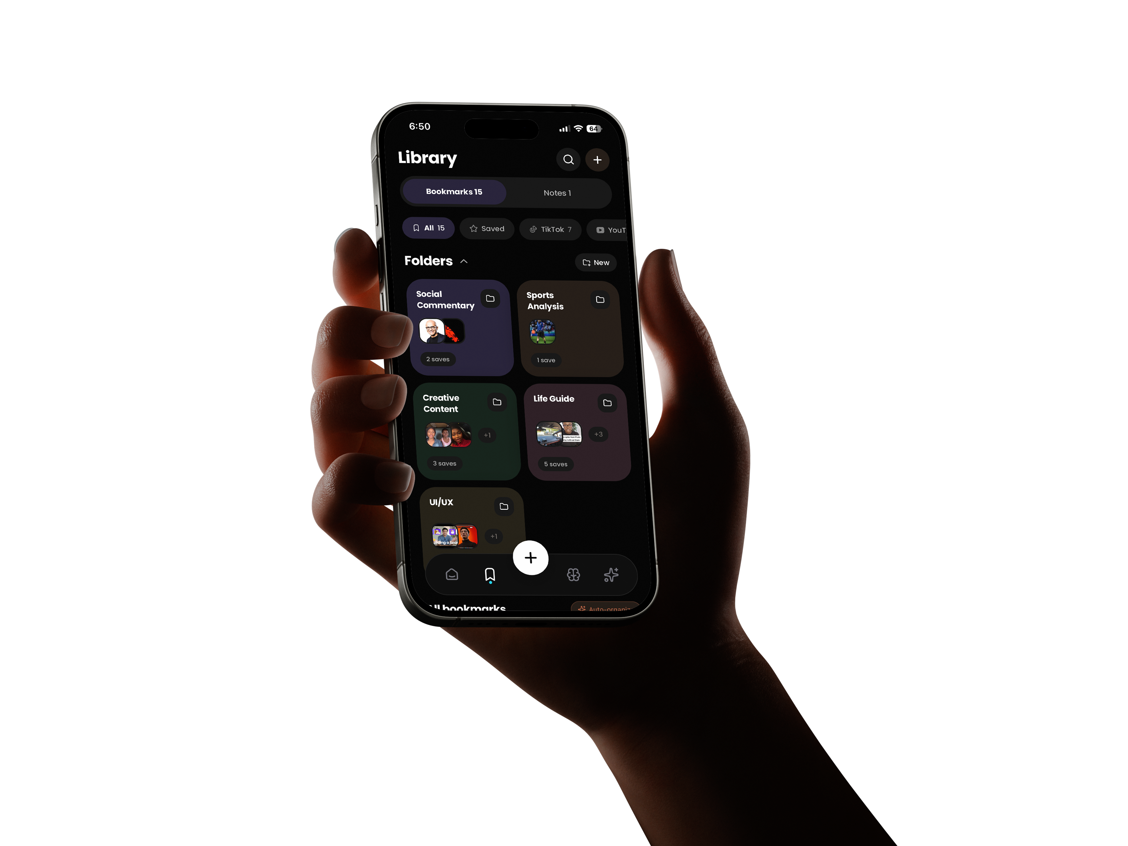 Notemarq app on iPhone